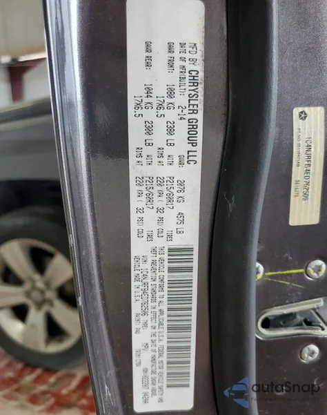 2014 Jeep Patriot Latitude from USA, damaged, VIN 1C4NJRFB4ED762506